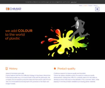 Chimar.com(CP per stampaggio nel settore poliolefine e tecnopolimeri) Screenshot