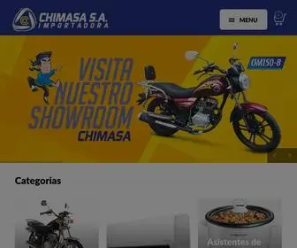 Chimasa.com.ec(Chimasa S.A) Screenshot