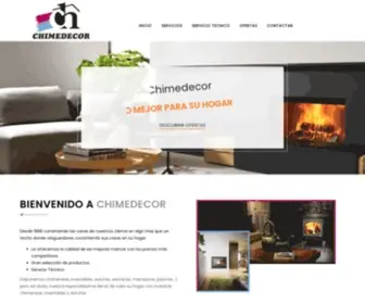 Chimedecor.com(Chimeneas y Estufas en Soto del Real) Screenshot