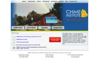 Chimeinstitute.org(Chimeinstitute) Screenshot
