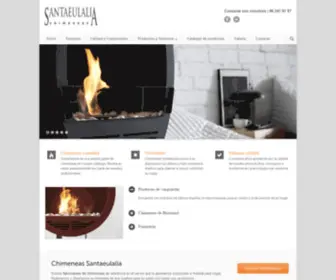 Chimeneas-Santaeulalia.com(Chimeneas Santa Eulalia) Screenshot