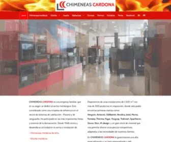 Chimeneascardona.com(Chimeneas) Screenshot