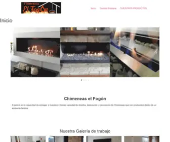 Chimeneaselfogon.com(Chimeneaselfogon) Screenshot