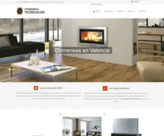 Chimeneastnc.com(Chimeneas en Valencia) Screenshot