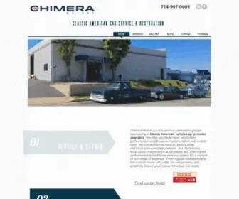 Chimeramotors.com(#1 Classic Car Restoration Orange County) Screenshot