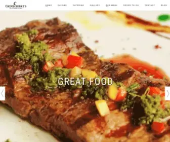 Chimichurrisgrill.com(Great foodgreat friendsgreat winegreat food great friends great winewe know what) Screenshot