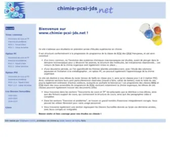 Chimie-Pcsi-JDS.net(Janson de Sailly) Screenshot