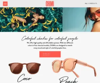 Chimieyewear.com(Chimi Eyewear Global) Screenshot