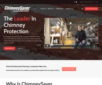 Chimneysaver.com(The Leader in Chimney Protection) Screenshot