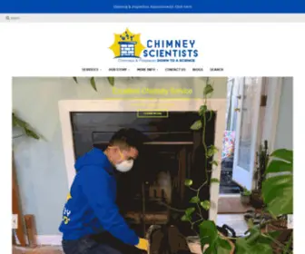 Chimneyscientists.com(Greater Philadelphia Chimney Experts. The Chimney Scientist) Screenshot