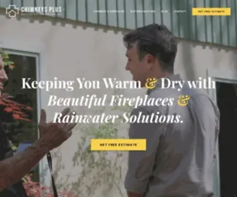 Chimneysplusgutters.com(Top Rated Chimney Sweep) Screenshot