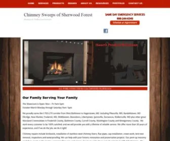 Chimneysweepsofsherwoodforest.com(Experience Professional Services) Screenshot