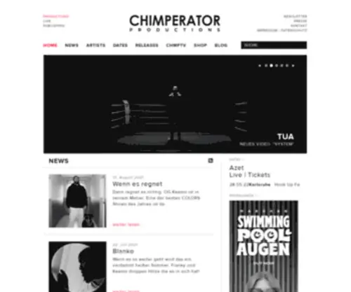 Chimperator-Productions.de(Chimperator Productions) Screenshot