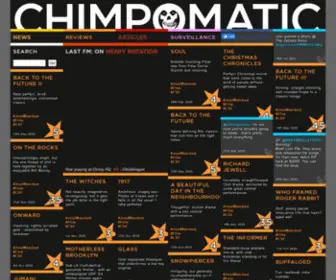 Chimpomatic.com(Bringing YOU Useless Information Since 2001) Screenshot