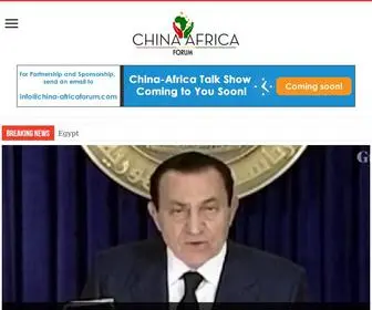 China-Africaforum.com(China Africa Forum) Screenshot