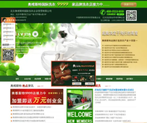 China-AVST.com(奥维斯特国际洗衣店加盟连锁) Screenshot