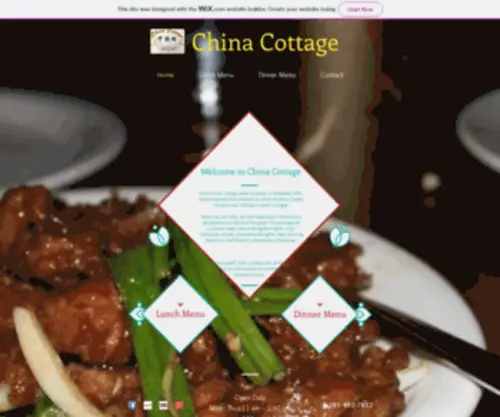 China-Cottage.com(Restaurant) Screenshot