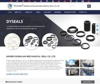 China-Dongya.com(宁波东联密封件有限公司) Screenshot