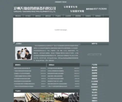 China-Guandao.com(河北天翔成管道装备有限公司) Screenshot