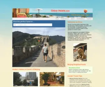 China-Hotels.com(China Hotels and Tourism Ideas) Screenshot