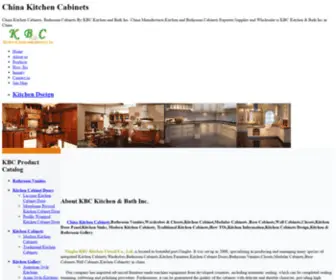 China-Kitchen-Cabinets.cn(Bathroom Cabinets By KBC Kitchen and Bath Inc) Screenshot