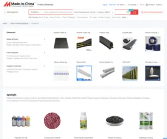 China-Polyester.com(China Chemicals) Screenshot