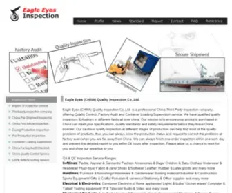 China-Qualityinspection.com(China Inspection Company) Screenshot
