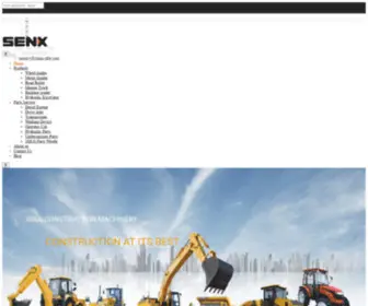 China-SDLG.com(SDLG Wheel loader) Screenshot