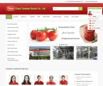China-Tomatopaste.com(Tomato Paste) Screenshot