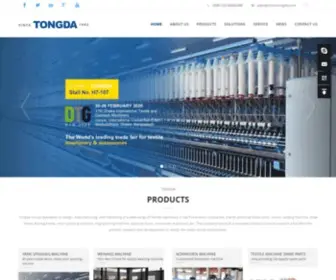 China-Tongda.com(Shandong Tongda Textile Machinery (group) Co) Screenshot