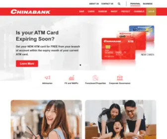 Chinabank.ph(China Banking Corporation (China Bank)) Screenshot