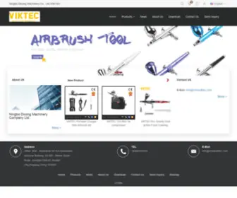 Chinabestairbrush.com(Ningbo Dicong Machinery Company Ltd) Screenshot