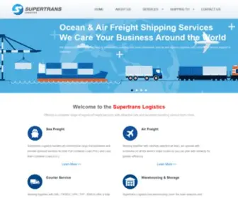 Chinabestfreight.com(Supertrans) Screenshot