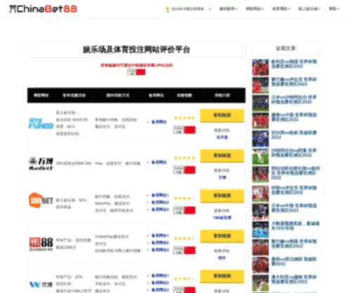Chinabet88.com(Chinabet 88) Screenshot