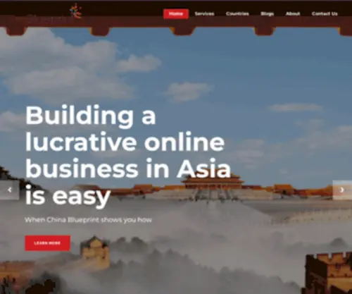 Chinablueprint.com.au(China Blueprint) Screenshot