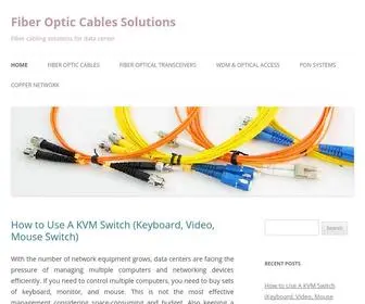 Chinacablesbuy.com(Fiber Optic Cables Solutions) Screenshot