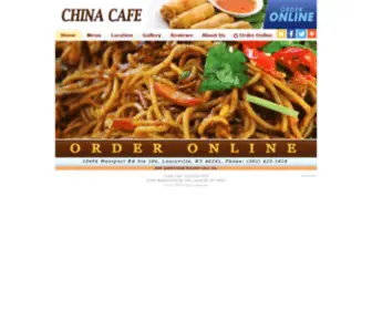 Chinacafelouisville.com(China Cafe) Screenshot