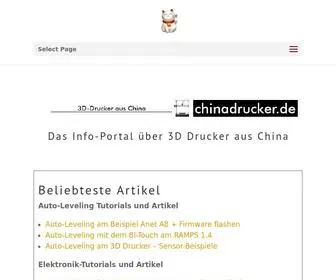 Chinadrucker.de(⋆ Das Info) Screenshot
