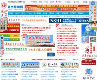 Chinaedunet.org(中国博士研究生招聘网) Screenshot