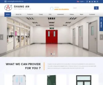 Chinafiresafe.com(Custom Fire Doors) Screenshot