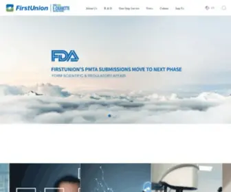 Chinafirstunion.com(Shenzhen FirstUnion Technology) Screenshot