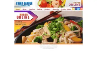 Chinagardenbakersfield.com(China Garden Restaurant) Screenshot