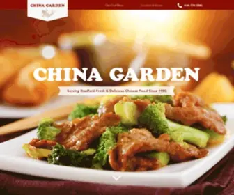 Chinagardenbradford.com(China Garden Bradford) Screenshot