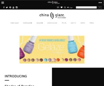 Chinaglaze.com(China Glaze) Screenshot