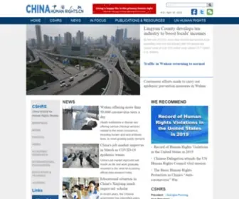 Chinahumanrights.org(China Human Rights) Screenshot