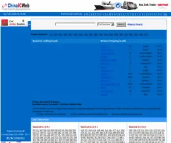 Chinaicweb.com(Datasheet search site) Screenshot