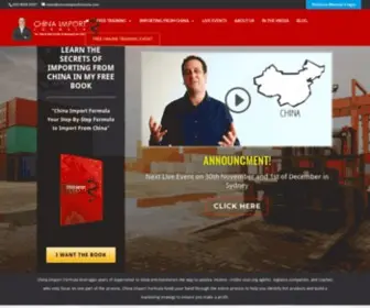 Chinaimportformula.net(China Import Formula) Screenshot