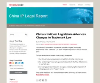 Chinaiplegalreport.com(China IP Legal Report) Screenshot