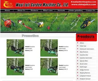 Chinajulico.com(Wu yi juli garden machine co) Screenshot