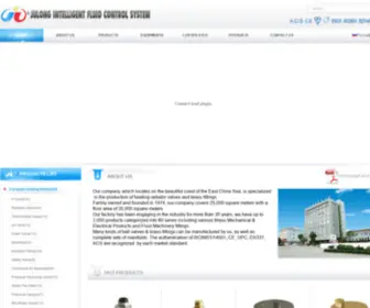 Chinajulong.com(ZheJiang Julong Intelligent Fluid Control System Co) Screenshot